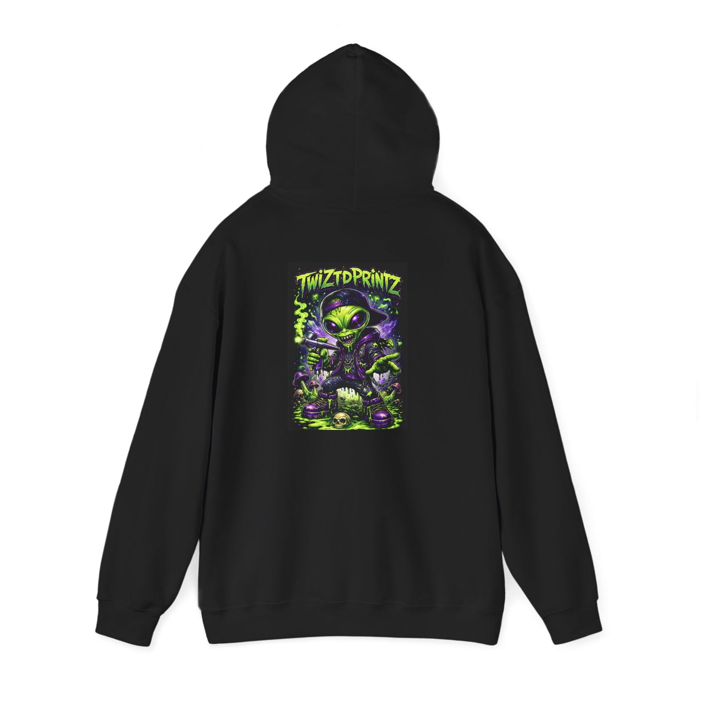 TwiZtdPrintZ Alien Hoodie