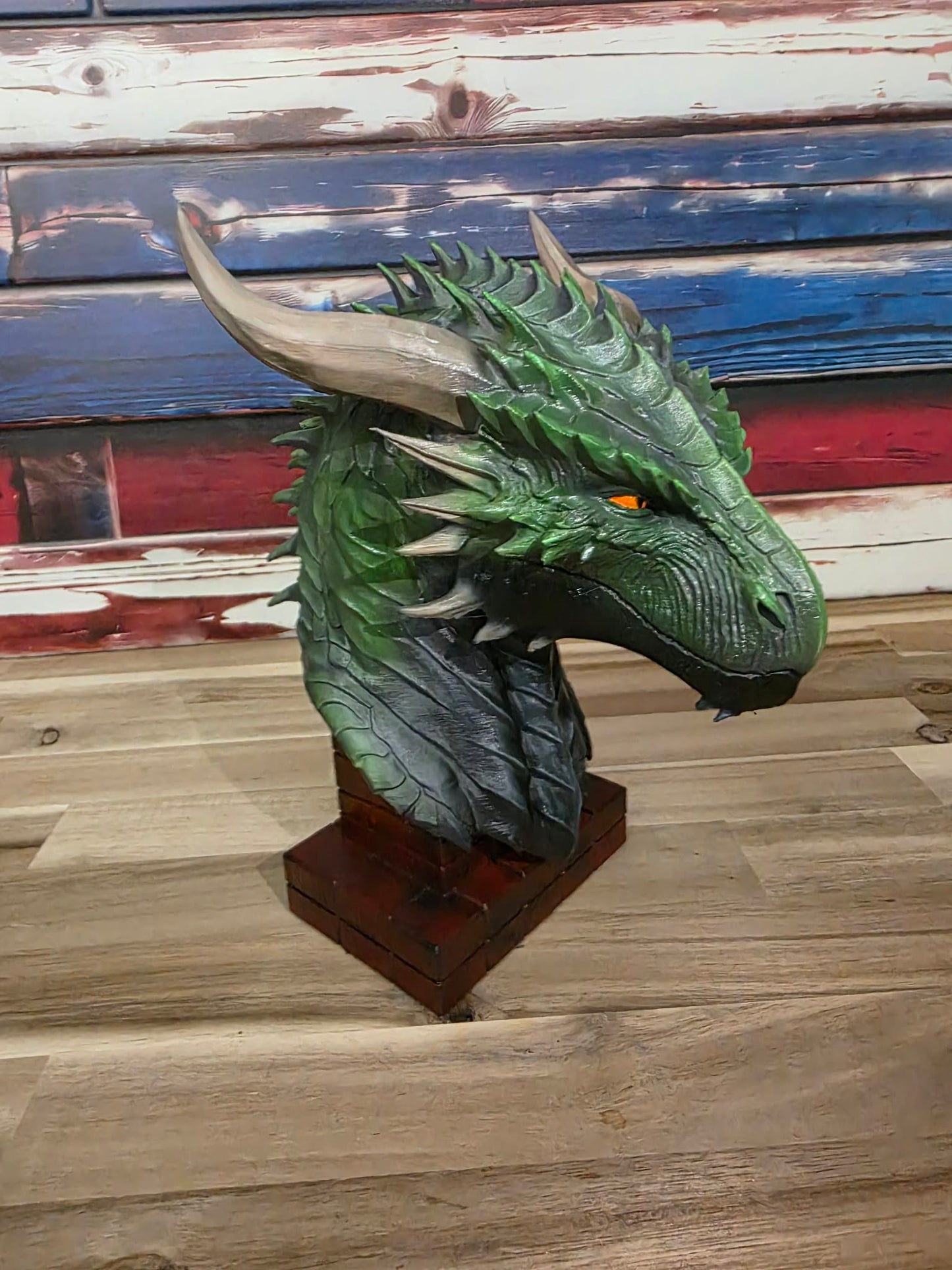 TwiZtd Dragon head bust