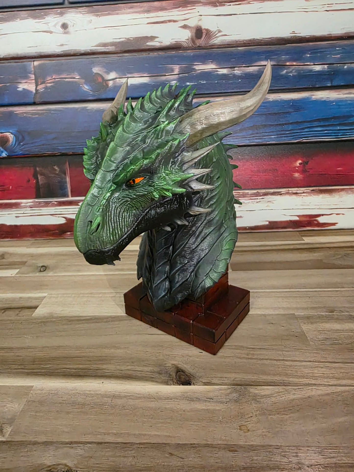 TwiZtd Dragon head bust