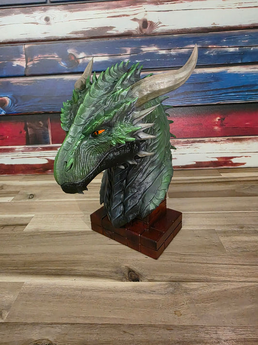 TwiZtd Dragon head bust