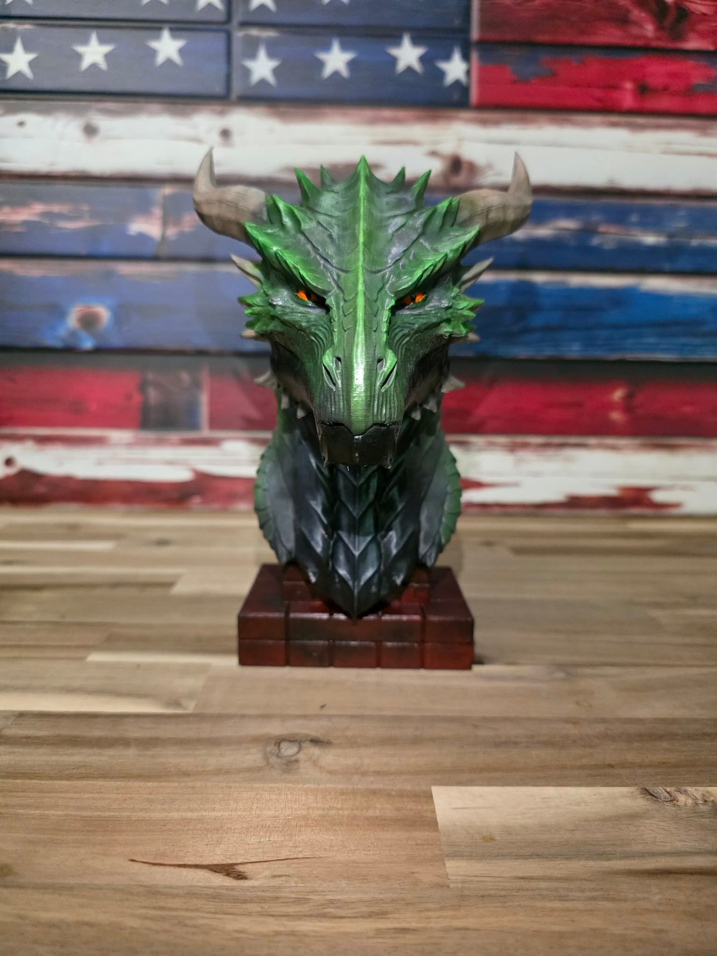 TwiZtd Dragon head bust